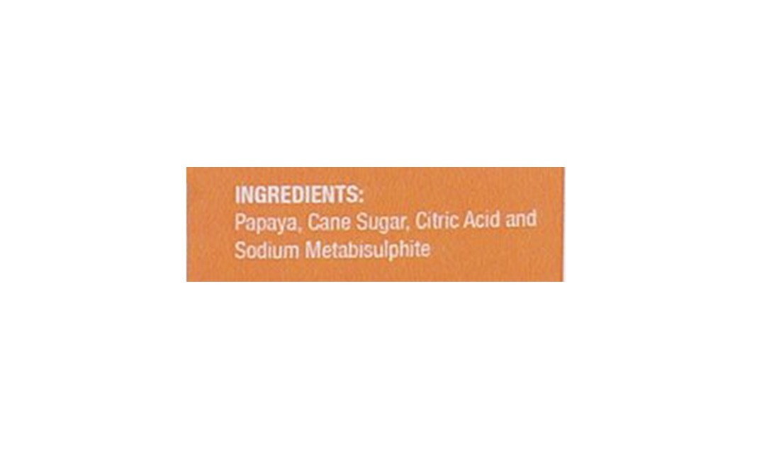 Flyberry Gourmet Dehydrated Papaya    Plastic Jar  250 grams